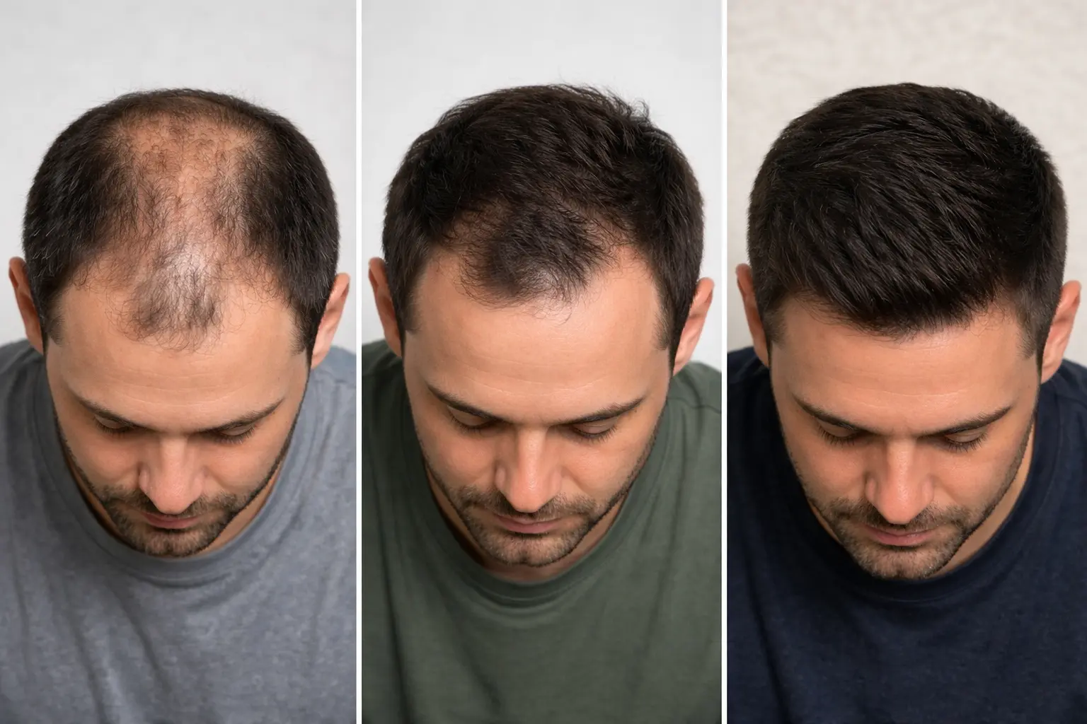 Saç simülasyonu SMP uygulama aşaması mikro pigmentasyon